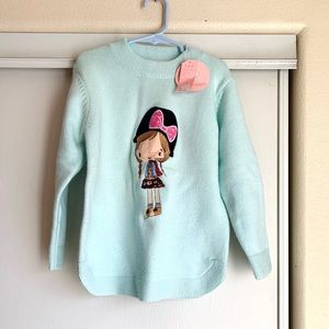 Super cute embroidered sweater